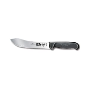 037-40635 Curved Butcher Knife w/ 7" Blade, Black Fibrox® Pro Handle