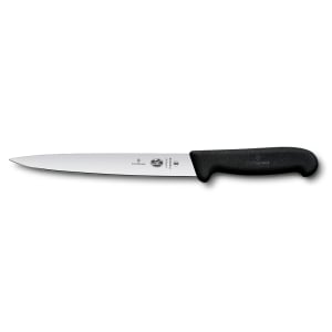 037-40711 Semi-Flexible Fillet Knife w/ 8" Blade, Black Fibrox® Pro Handle