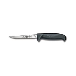 037-41812 Poultry Knife w/ 4 1/2" Blade, Black Fibrox® Pro Handle