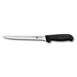037-47613 Flexible Boning Knife w/ 8"  Blade, Black Fibrox® Nylon Handle