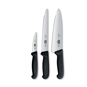 037-47892 3 Piece Chef's Knife Set w/ Black Handles