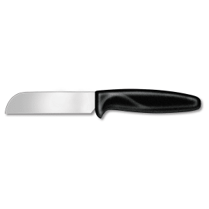 037-40101 Sheep's Foot Utility/Vegetable Knife w/ 4" Blade, Black Polypropylene Handle