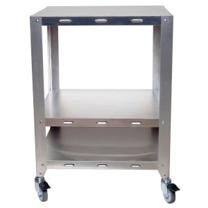 516-OVHDS 25 3/4" x 30 1/4" Mobile Equipment Stand for Cadco Convection Ovens, Undershelf