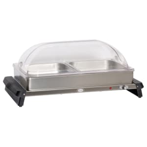 516-WTBS2RT Countertop Buffet Warmer w/ (2) Pan Capacity - Stainless Steel, 120v