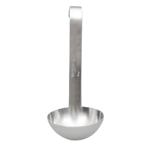 175-4970410 4 oz Jacob's Pride® Collection Ladle - Stainless Steel