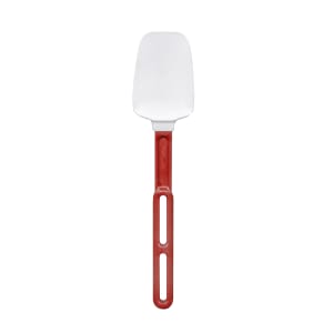 175-58123 13 1/2" SoftSpoon - Red Poly Handle, White