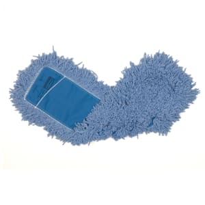 007-J253BL00 24" Dust Mop Head Only w/ Twisted Loop Ends, Blue