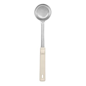 175-62167 3 oz Solid Spoodle - Ivory Poly Handle, Stainless