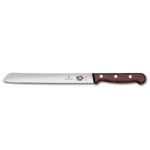 037-47049 Serrated Bread Knife w/ 8" Blade, Rosewood Handle