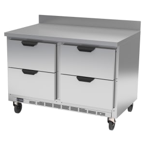 118-WTFD48AHC4 48" W Worktop Freezer w/ (2) Section & (4) Drawers, 115v