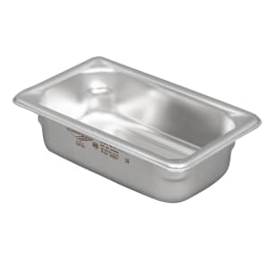 175-30922 Super Pan V® Ninth Size Steam Pan - Stainless Steel