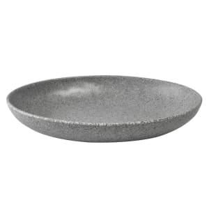 701-RT107OVGS 10" x 7" Oval Melamine Dinner Plate - Granite Stone