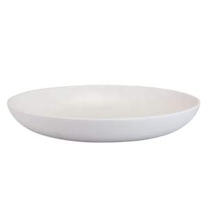 701-RT107OVOW 10" x 7" Oval Melamine Dinner Plate - Off White