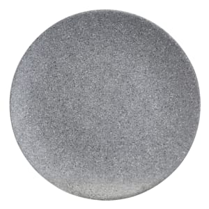 701-RT10RGS 10" Round Melamine Dinner Plate, Granite Stone