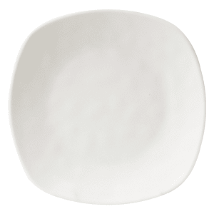 701-RT10SQOW 10" Square Melamine Dinner Plate, Off White