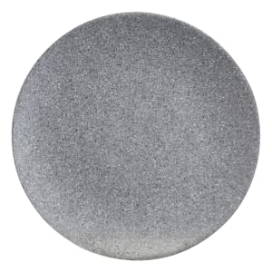 701-RT6RGS 6" Round Melamine Dessert Plate, Granite Stone