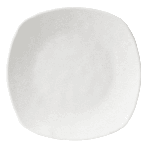 701-RT8SQOW 8" Square Melamine Salad Plate, Off White