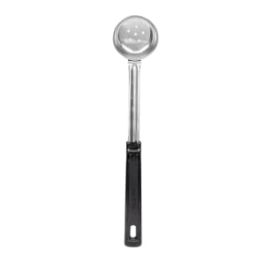 175-61155 2 oz Perforated Spoodle - Black Plastic Handle, Stainless