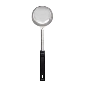 175-61182 8 oz Solid Spoodle - Black Poly Handle, Stainless