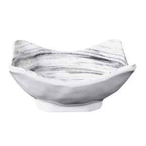701-D52SQBD 9 oz Square Melamine Bowl, Black