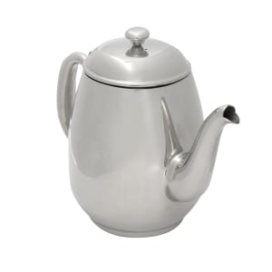 175-46595 34 oz Coffee Server - Gooseneck, Hollow Handle, Mirror-Finish Stainless