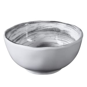 701-D4142RBD 9 oz Round Melamine Bowl, Black