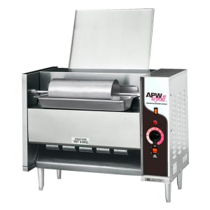 011-M953208 Vertical Toaster - 1300 Bun Halves/hr w/ Butter Spreader, 208v/1ph