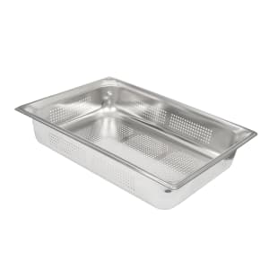 175-90043 Super Pan 3® Full Size Perforated Steam Pan - Stainless Steel