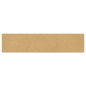 317-9442038N 3-Piece Stock Puzzle Board - 20" x 44", Composite Wood, Natural