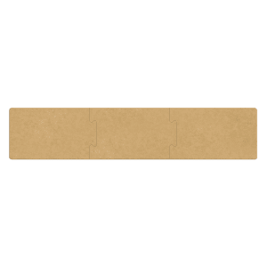317-9481038N 3-Piece Stock Puzzle Board - 10" x 48", Composite Wood, Natural