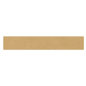 317-9601038N 2-Piece Stock Puzzle Board - 10" x 60", Composite Wood, Natural