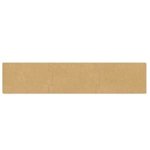 317-9601238N 3-Piece Stock Puzzle Board - 12" x 60", Composite Wood, Natural