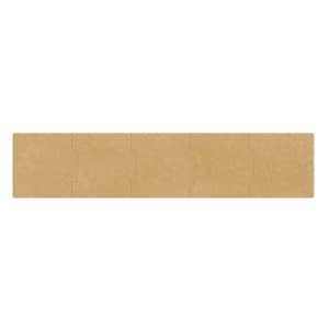 317-9932038N 5-Piece Stock Puzzle Board - 20" x 93", Composite Wood, Natural