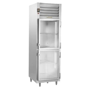 206-AHT132DUTHHG 24" One Section Reach In Refrigerator, (2) Right Hinge Glass Doors, 115v