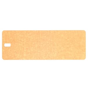 317-329170601 Rectangular Flatbread Board - 6" x 17", Composite Wood, Natural