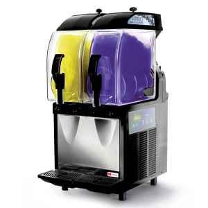 131-IPRO2EWLIGHT Frozen Drink Machine w/ (2) 2 9/10 gal Bowls, 16"W, 115v