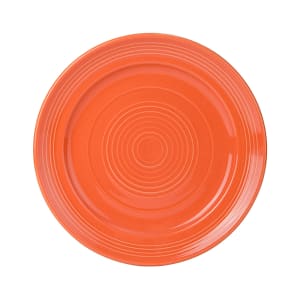 424-CPA104 10 1/2" Round Plate - China, Papaya