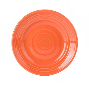 424-CPA062 6 1/4" Round Plate - China, Papaya