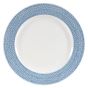 893-OCISIP651 6 5/8" Round Dinner Plate - China, Ocean Blue