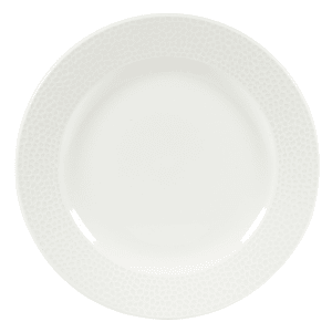 893-WHISIP81 8 1/4" Round Dinner Plate - China, White
