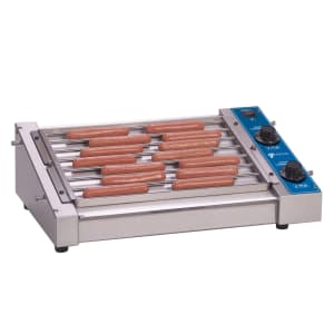 085-HDC21A 21 Hot Dog Roller Grill - Slanted Top, 120v