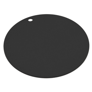 317-429001402 14" Round Pizza Board - Paper Composite, Slate