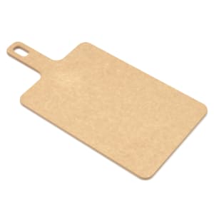 317-429157501 Rectangular Serving Paddle - 15" x 7 1/2", Composite Wood, Natural