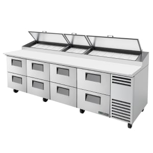 598-TPPAT119D8HC 119" Pizza Prep Table w/ Refrigerated Base, 115v