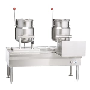 207-VEKT806662403 (3) 6 gal Steam Kettles - Manual Tilt, 2/3 Jacket, 240v/3ph