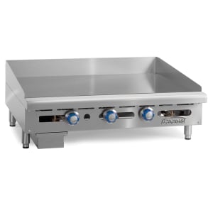 406-ITG24LP 24" Gas Griddle w/ Thermostatic Controls - 1" Steel Plate, Liquid Propane