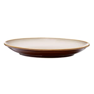 324-L6753066151 10 1/2" Round Rustic Plate - Porcelain, Sama