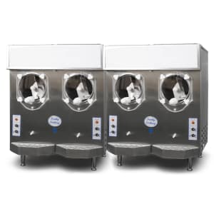 467-21521 Margarita Machine - (2) Double, Countertop, 620 Servings/hr., Remote Cooled, 115v