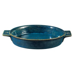 324-F1468994300 23 oz Round Studio Pottery Tapas Bowl - Porcelain, Blue Moss