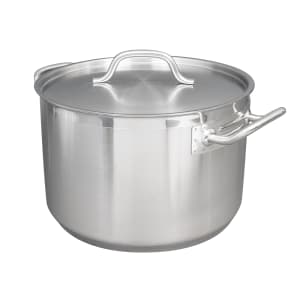 175-3904 16 qt Optio™ Stainless Sauce Pot - Induction Ready